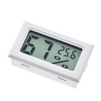 FY-11 temperatūros jutiklis drėgmės matuoklis matuoklis prietaisai mini LCD skaitmeninis termometras higrometras temperatūra patalpoje patogus balta