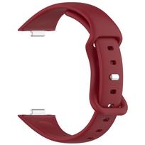 Silikoninis dirželis Huawei Watch Fit 4 3 4Pro, minkštas TPU apyrankės pakaitalas, apyrankė HW fit4 fit3 išmaniajam laikrodžiui, dirželis correa For Huaiwe Fit4 vyno raudonos spalvos