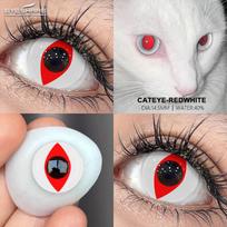EYESHARE 1 pora Katės akies Cosplay kontaktinių lęšių Helloween akių makiažui Lęšiai Anime vaidmenų žaidimų aksesuarai gray