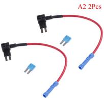 1 vnt./2 vnt./5 vnt. Micro2 saugiklio atšaka Pridėti grandinę Ašmeninis Atr Mini saugiklių laikiklis 15A saugiklis 2Pcs