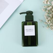 100 ml putų buteliukas indelis šampūnas losjonas skystas muilas pompinis dozatorius žalia
