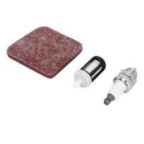 Oro filtro uždegimo žvakės kuro filtras tinka Stihl FS38 FS45 FS46 FS55 HS45 FC55