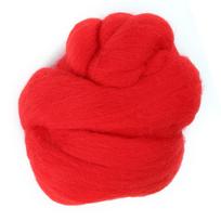 8 spalvos 55g spalvota veltinio vilna, verpimo, siuvimo, apdailos rankdarbių medžiaga Red