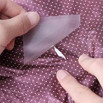 Neperšlampami skaidraus audinio pleistrai Lipnūs nailono lipdukai lauko palapinės striukės taisymo juostos pleistrai Sporto priedai 1pcs gray
