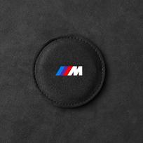 M Logotipas Automobilio Padėkliukas Vandens Puodelio Sėdynės Pagalvėlė Neslystanti Pagalvėlė BMW X6 X1 X2 X3 X4 X5 X7 E46 E39 E90 E36 E60 E34 E30 F30 E71 F10 F10 F11 F30 E34 E92 1pcs juoda