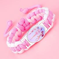 Rumi Zoey Mira Pintas Apyrankė Anime Aksesuaras Kristalo Įdėklas Spalvos Reguliuojama Rankos Virvutė 18*25mm