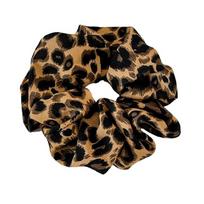 Sudėtingas Maillard plaukų gumytė moterims Plaukų žiedai Leopardinio rašto Maillard plaukų gumytės Dydelė plaukų virvutė Plaukų gumytė 1