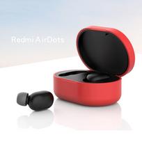 Silikoninis belaidžių ausinių apsauginis dangtelis, suderinamas su Bluetooth ausinėmis, minkštas apvalkalas nuo kritimo raudona