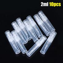 10vnt. 2/3/5 ml Mini Skaidraus Plastiko Tušti Kvepalų Buteliukai, Įpilami Purškiami Buteliukai, Purškikliai, Konteineriai Moterims, Kelioniniai Kvepalų Buteliukai 2ml 10pcs