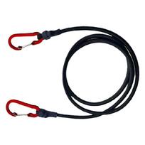 Elastiniai Bungee diržai su karabinu stovyklavimui, Bungee laidas dviračio bagažo tvirtinimui, Įtempimo virvė su karabinu 60cm