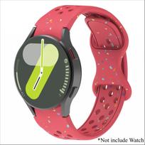 Silikoninė apyrankė Samsung Galaxy Watch 7 FE 6 4 Classic 5 pro 44mm 40mm 43mm 47mm 45mm Apyrankė Galaxy Watch 6 7 Dirželis Galaxy Watch 7 40mm raudona