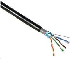 Lynx CS Montavimo kabelis, Cat5E, viela, PVC, 305m, pe + PVC (LX-SLD-FTP5E-OUTDJ-BK)