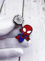 Sports Little Brooch, Metal Badge Brooch, Clothing Accessories, Chest Flower One Size raudona