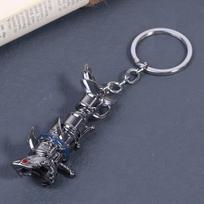 League Of Legendes Jinx Cannon Keychain Metal Key Rings For Gift Key Chain one size