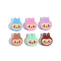Labubu Cute Cartoon Japanese Style Eraser for Primary School Students - TPR Stationery Gift Award Sky Blue 1