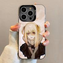 Misa D-Death N-Note Frosted Case for Samsung Galaxy S25 S24 S23 S22 Ultra S21 Plus S20 FE A73 A72 A71 A56 A55 A54 Acrylic Cover Galaxy S23 FE
