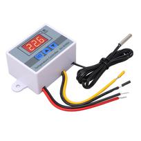 Skaitmeninis temperatūros reguliatorius Termostatas Šildymo Vėsinimo Jungiklis su Vandeniui atspariu Zondų 10A 110‑220V 1500W