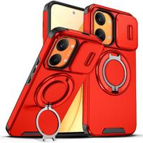 For Xiaomi Poco X8 Pro Max Case Poco X8 Pro Max Cover Armor Slide Camera Lens Protection Back Cover Magnetic Ring Holder Coque Poco X8 Pro Max
