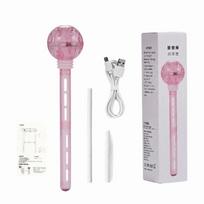 LED Lamp USB Air Humidifier ABS Car Purifier Portable Essential Oil Diffuser  Car Pink