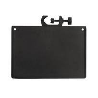 Microphone Stand Rack Tray Holder Sound Card Tray Clamp On Shelf for Stage Live Streaming Recording Concert Performances