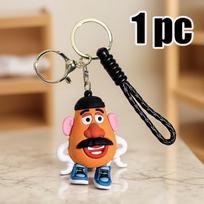 Disney Super mielas animacinis Žaislų istorijos tema raktų pakabukas Woody Buzz lėlės raktų pakabukas Poros krepšio pakabukas Raktų pakabuko aksesuarai Žaislas 1pcs