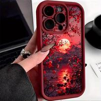 Phone Case for Oppo Realme 15T C71 C75 C65 C63 C67 C55 C53 C35 C33 15 14 13 12 GT6 GT3 Narzo 50 Pro 5G Cover Sunset Plum Blossom Realme 14 5G