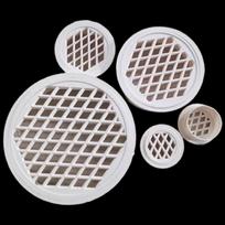 110 mm kvadratinis PVC grindų latako dangtelis