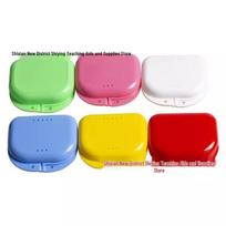 Orthodontic Retainer and Denture Storage Box Plastic