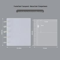 Compact 3-Inch Instant Camera Mini Card Album for Idol Fans - 30-Photo Mushroom Hole Collection Album
