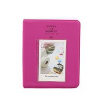 Cinema Tickets Instant Camera Photo Album Collection Book 3 inch Pictures Storage Case for Fujifilm Instax Mini 12/11/9 rožinė raudona spalva