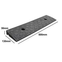 1PCS-Rubber Kerb Ramp Threshold Bridge Tracks Ramps For Driveway Sidewalk 30mm Height For Cars Going Uphill Tool Parts