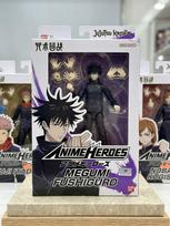 Jujutsu Kaisen Megumi Fushiguro veiksmo figūrėlė - Anime herojų kolekcionuojamas žaislas su priedais tamsiai mėlyna
