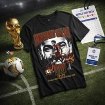 Mohamed Salah Egipto marškinėliai #10 | Futbolo pasaulio čempionato 2026 marškinėliai | Spausdinti ir išsiųsti 3XL