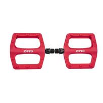 Ultralight MTB Pedal Anti-Slip Platform Pedal Performance Cycling Pedal  Enduro Riding raudona