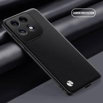 Luxury PU Leather Case For Motorola Moto Edge 70 Pro/Edge 70 Fusion Back Cover Protection Phone Case For Motorola Edge 70 Ultra Moto Edge 70 Fusion matinė juoda spalva