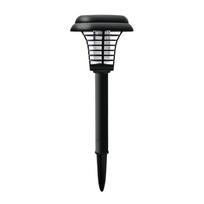 Solar Powered Mosquito Killer Lamp Outdoor Garden Insect Zapper Pest Control Device with Ground Stake for Yard Patio Lawn One Size
