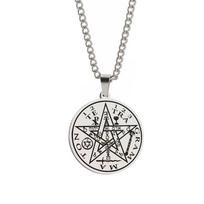 Antikinis Tetragrammatono Pentagramos Pakabukas Karoliai Wiccan Talismanas Pagonių Amuletas Papuošalai