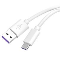 Skirtas „Huawei“ USB Type C kabeliui P20 Pro lite Mate 9 10 Plus lite Type-C Supercharge Super Charger kabeliui balta