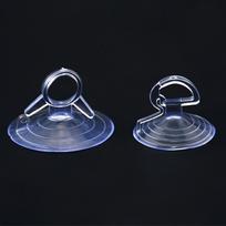 10 vnt 4,5 cm guminis skaidrus siurbtukas PVC siurbimo taurė kabliukas automobilio skėčio siurbimo taurė