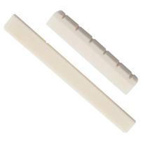 Gitaros balno riešutėlis, baltas galvijų kaulas, skirtas 39 colių klasikinei gitarai 2Pcs