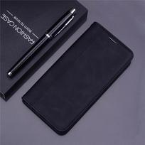 Atverčiamas dėklas Huawei P20 P30 Lite P Smart 2019 Y6S Y6 Y7 Prime Huawei Honor 8A 9A 7A 7C Mate 10 20 Lite X7 X8 8X piniginės tipo stovas odinis telefono dėklas Honor 7A DUA-L22(5.45") juoda