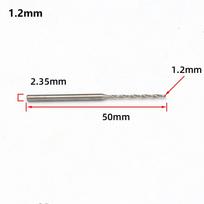 Universalūs grąžtai Mini grąžtai Papuošalai 0,8mm-2mm 1vnt 1.2mm