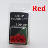 10 vnt. Karpių žvejyba Pop-ups Boilies jaukai Zig Rig Minkštas rutulinis putplastis Boilies Balansavimas Hookbait feeder Fishing Metodas Feeder Fishing raudona