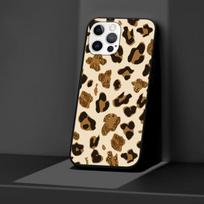 Dėklas, skirtas iPhone 11 13 12 Mini 14 Pro Max Xr 7 8 +Se 2020 Xs 6 6s Plus 5 5s juodas silikoninis telefono viršelio leopardinis spausdinimo raštas iPhone 12 Pro