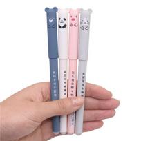 4 vnt Animaciniai gyvūnai Nutrinami rašikliai Mieli Panda Magic Rašikliai Geliniai rašikliai Mokyklai Rašymo reikmenys Mergaitėms Dovanos 4 Pcs/set