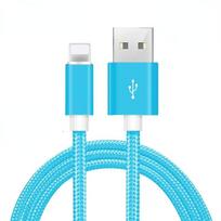 Itin ilgas įkroviklio laidas USB įkrovimo laidas, skirtas iPhone Samsung HuaWei XiaoMi mobiliajam telefonui 0.25m for Android juoda