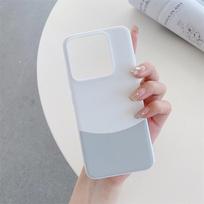 „Xiaomi Mi 14 Pro“ / 14 5G spalvas atitinkantis odinės tekstūros dėklas, visiškai matinis galinio dangčio fotoaparato apsauga, skirta Mi14 xioami 14 balta