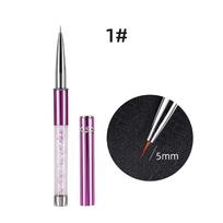 Nail Art Brush Line Painting Pen Gel UV manikiūro įrankiai 1vnt