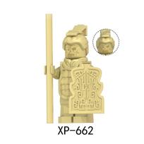 KT1089 Kinijos terakotos karių ir žirgų statybinis blokas žaislas XP658-665