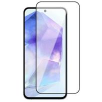 A05S A05 A15 A25 A35 A55 pilnas dangtis grūdintas stiklas, skirtas Samsung Galaxy A05 A05S A15 A25 A35 A55 5G 4G ekrano apsauga telefono plėvelė For Samsung Galaxy A15 gryna